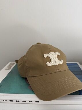 Celine Cotton Baseball Cap
